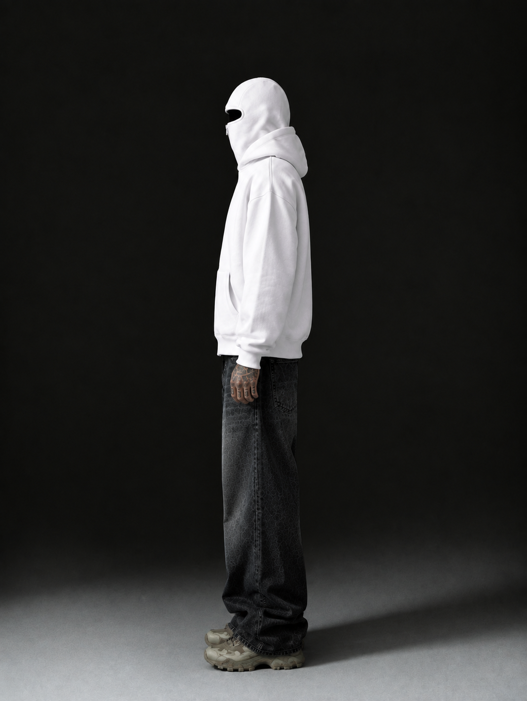 Ninja Balaclava Zip Hoodie