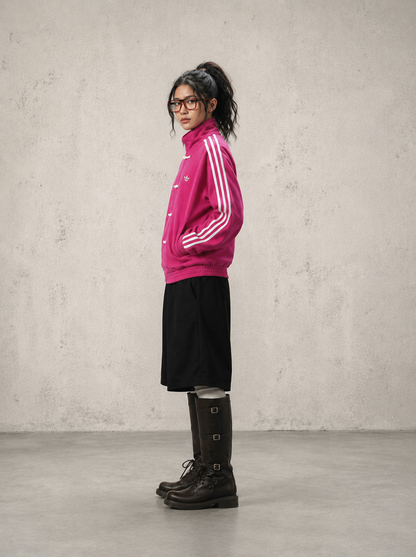 Pink Striped CNY Jacket – Premium Unisex Streetwear
