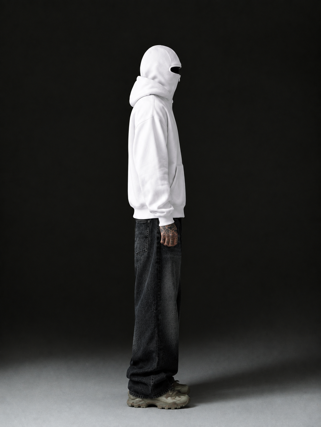 Ninja Balaclava Zip Hoodie