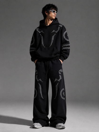 Sukoona Oversized Hoodie & Baggy Pants Set