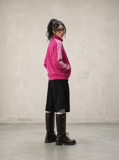 Pink Striped CNY Jacket – Premium Unisex Streetwear