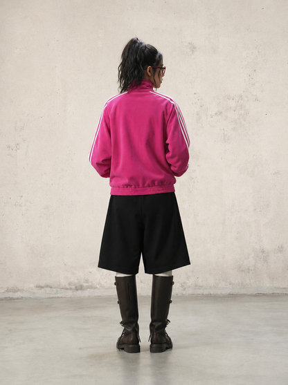 Pink Striped CNY Jacket – Premium Unisex Streetwear
