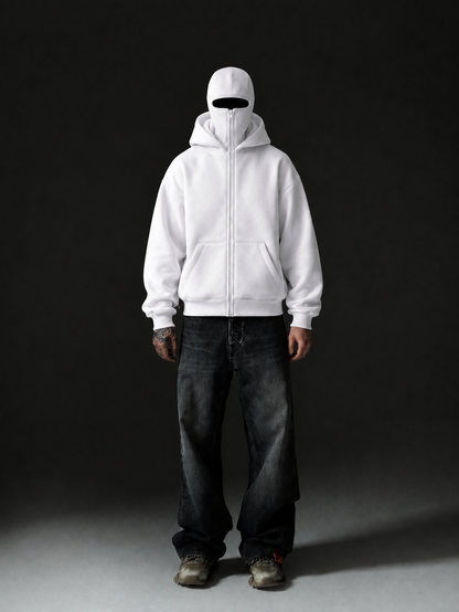 Ninja Balaclava Zip Hoodie