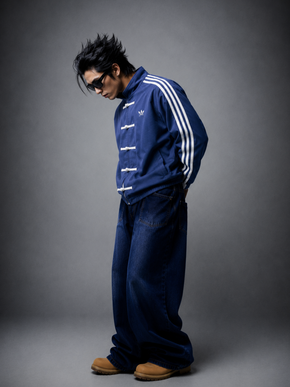 Navy Blue CNY Jacket
