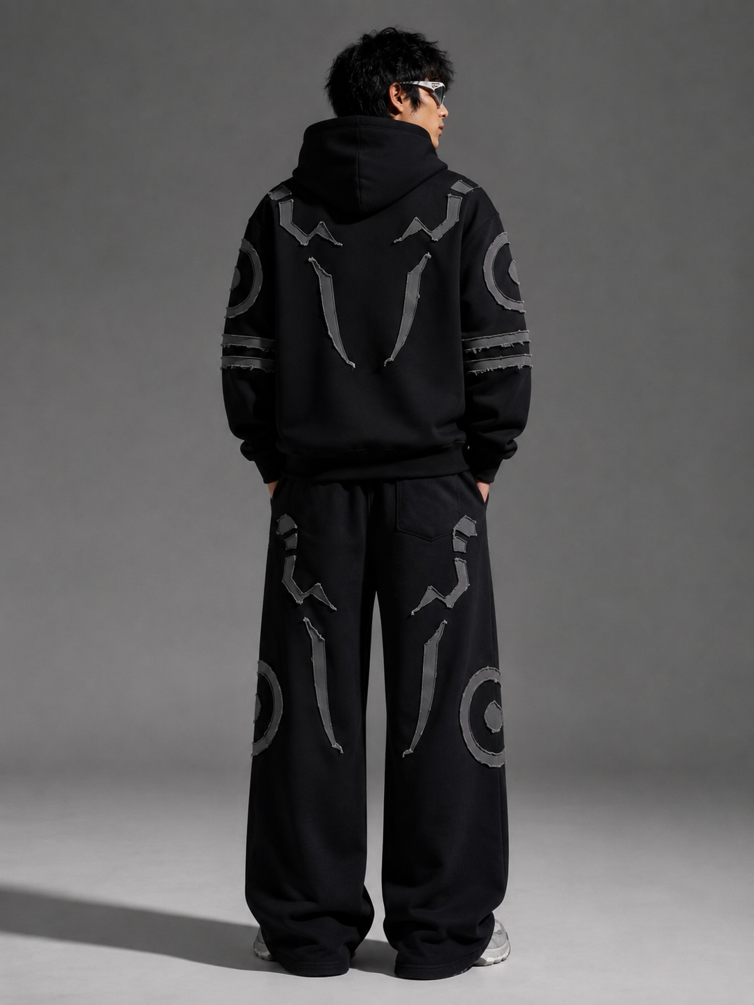 Sukoona Oversized Hoodie & Baggy Pants Set