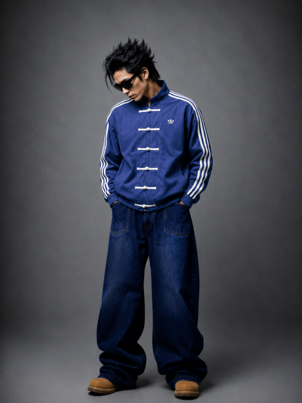 Navy Blue CNY Jacket