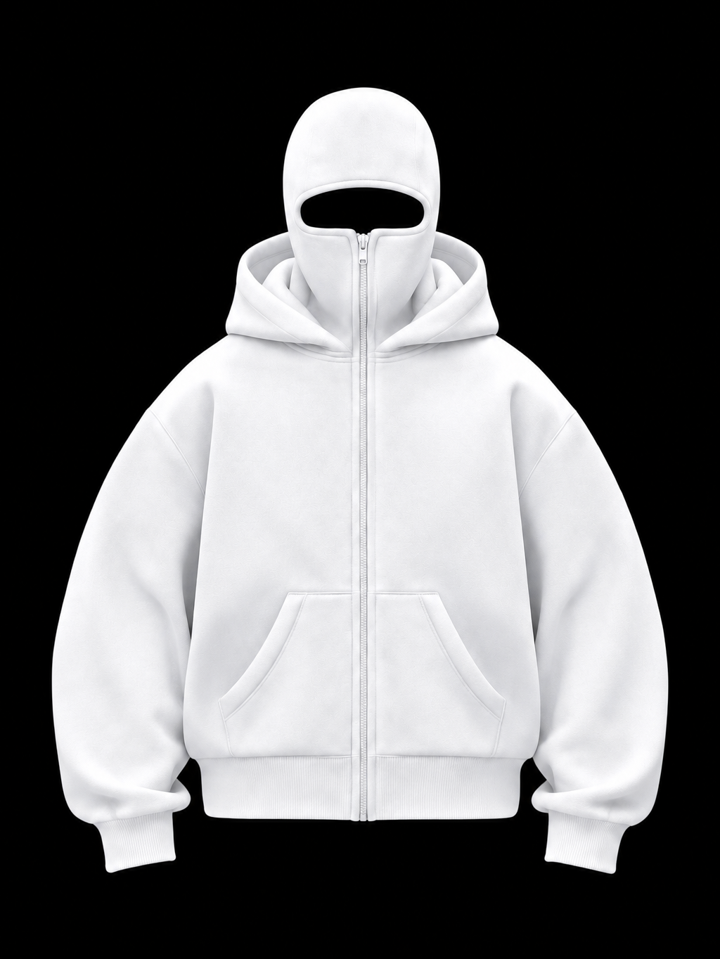 Ninja Balaclava Zip Hoodie