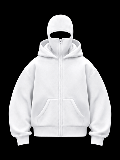 Ninja Balaclava Zip Hoodie